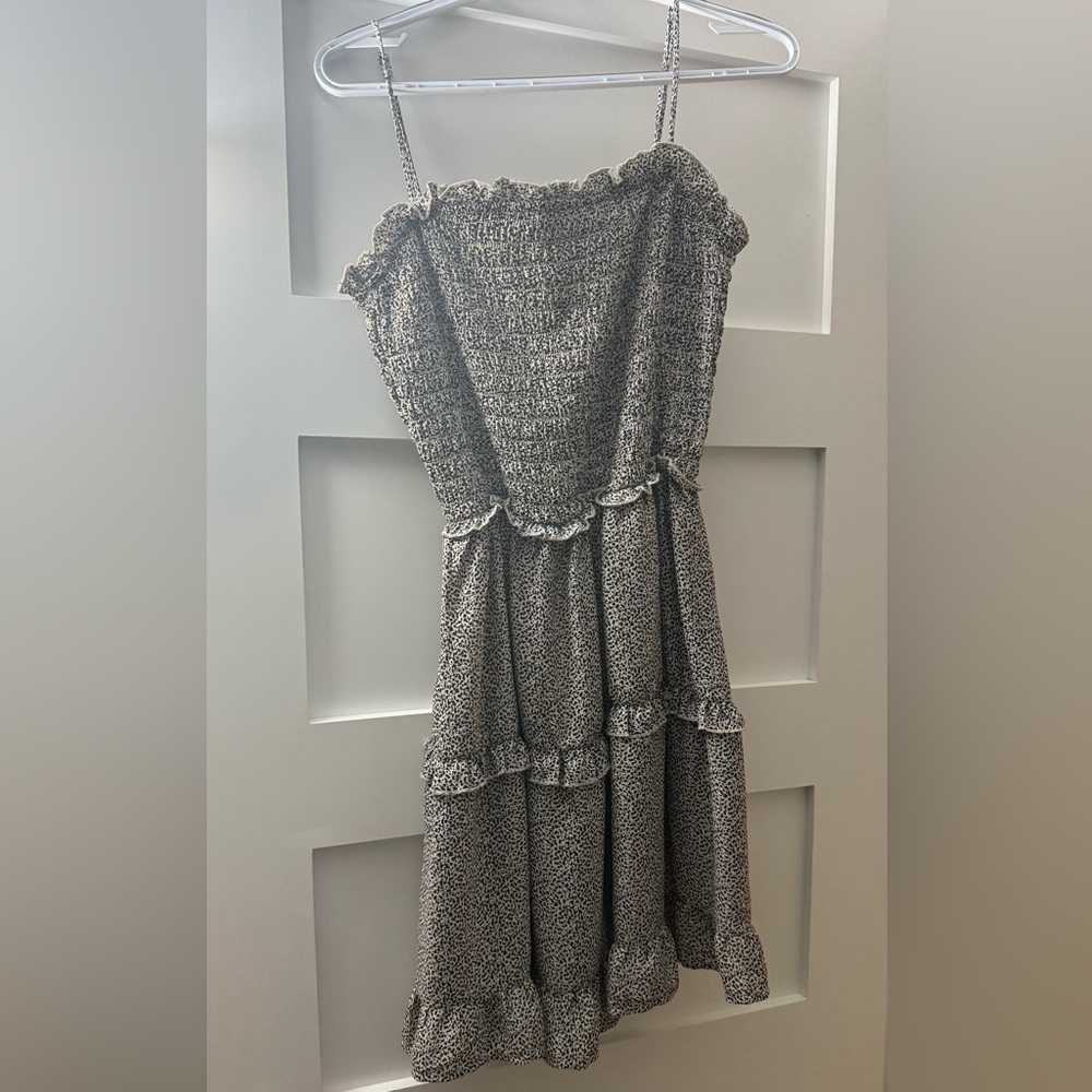 Jessica Simpson Monochrome Patterned Dress